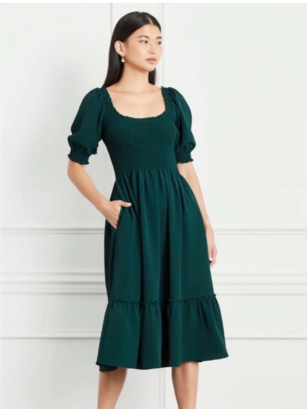Hill House Louisa Peasant Cottage Nap Dress Size Small